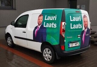 Reklaamauto - Lauri Laats