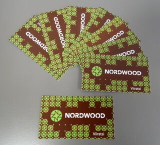 Nordwood visiitkaardid