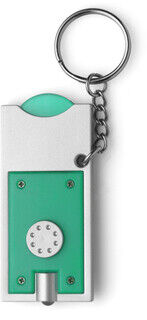 Key holder with coin (€0.50 size) 5. picture