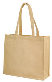 Long Handled Jute Shopper Bag 3. picture