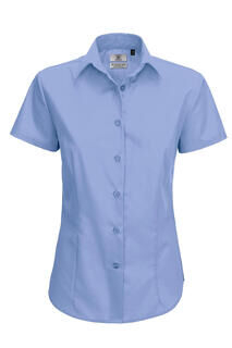 Ladies` Smart Short Sleeve Poplin Shirt 7. picture