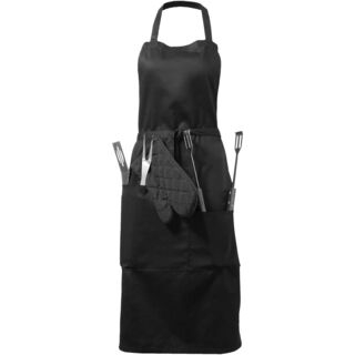 BBQ apron with tools